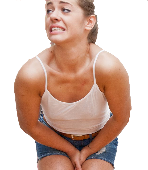 Holding pee