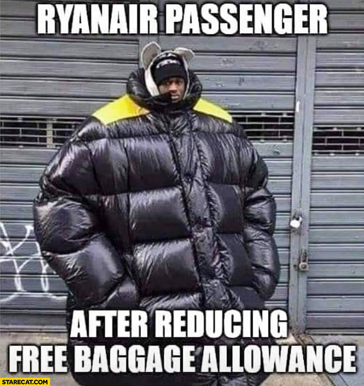 Ryan Air Passenger